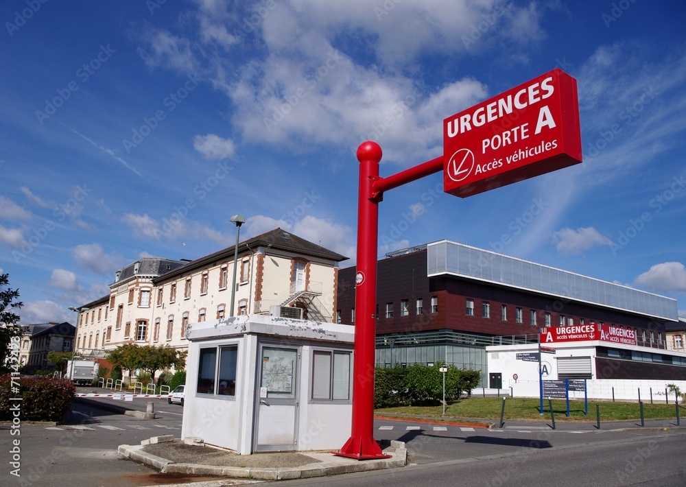 Naklejka premium Urgences