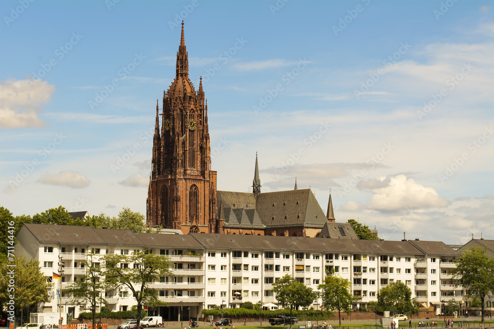 Naklejka premium Frankfurt Cathedral - Frankfurter Dom