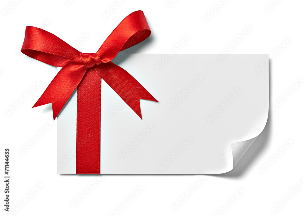 ribbon bow card note chirstmas celebration greeting ribbon bow card note chirstmas celebration greeting