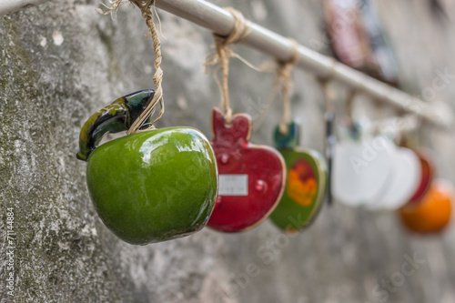 Green Apple figurine