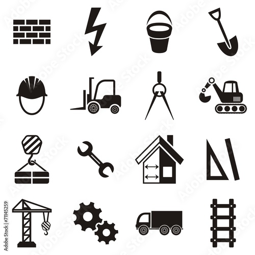 Construction icons