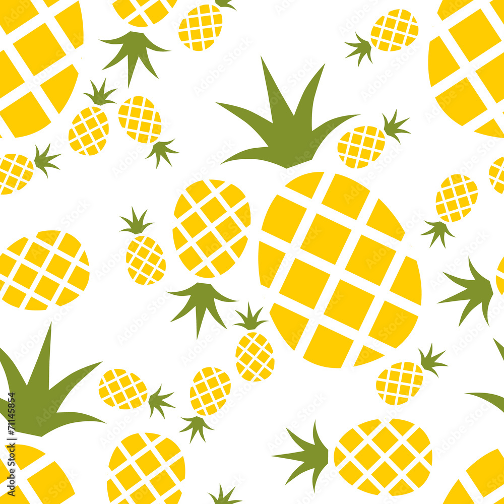pineapple seamless pattern pineapple seamless pattern