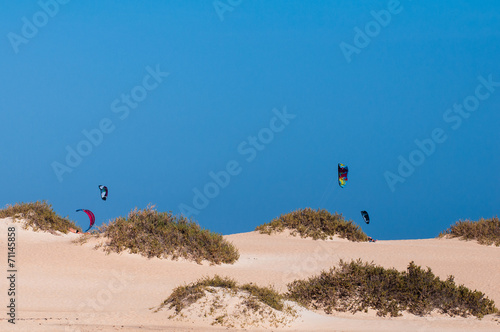 Kitesurfing in Fuerteventura
