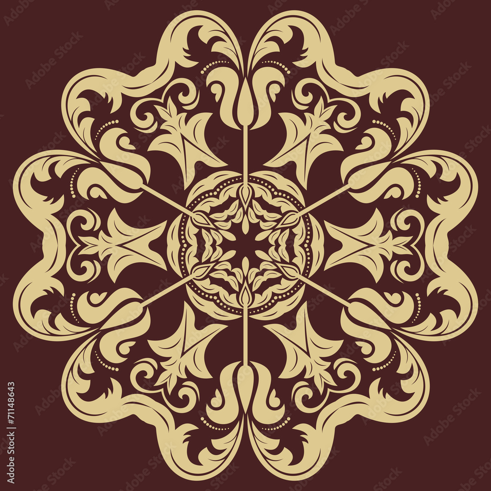 Orient Vector Pattern. Abstract Background Orient Vector Pattern. Abstract Background