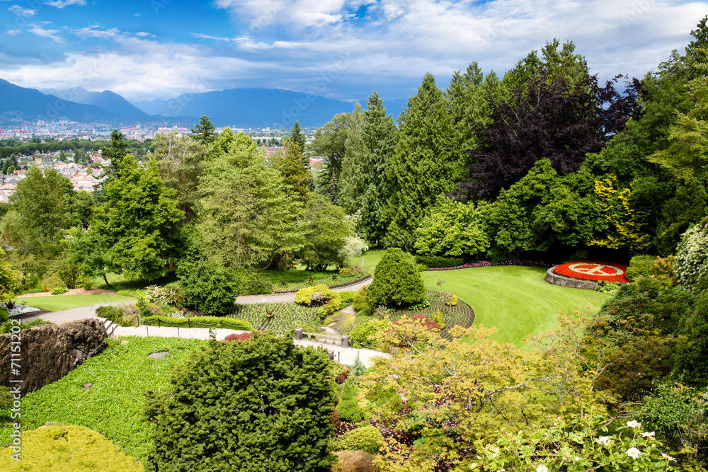 Obraz premium Queen Elizabeth Park in Vancouver, Canada