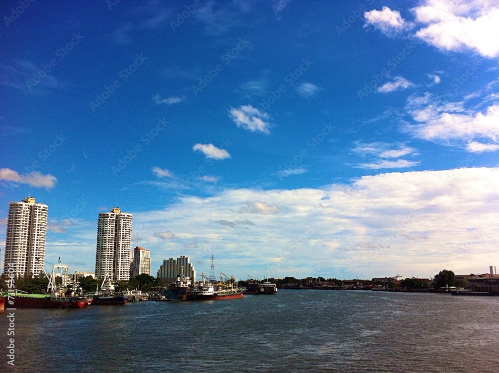 Obraz premium river view