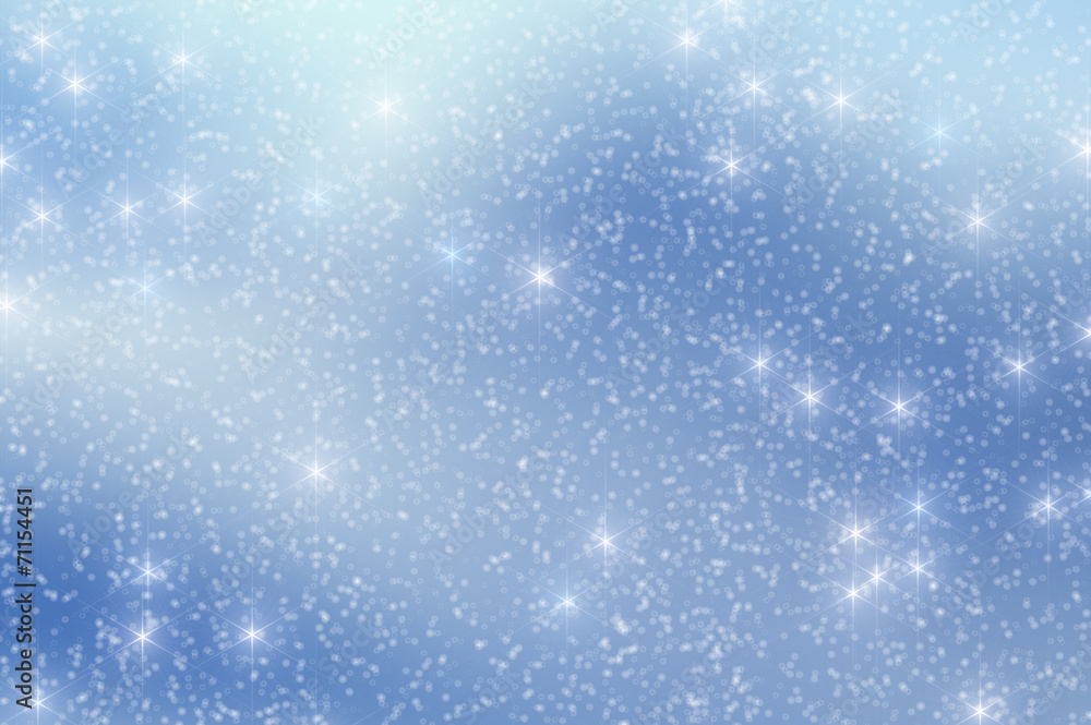 Snow Stars Christmas Background 3