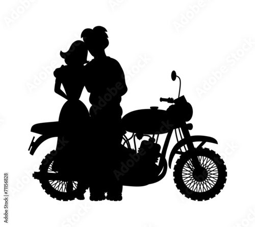 Romantic couple.