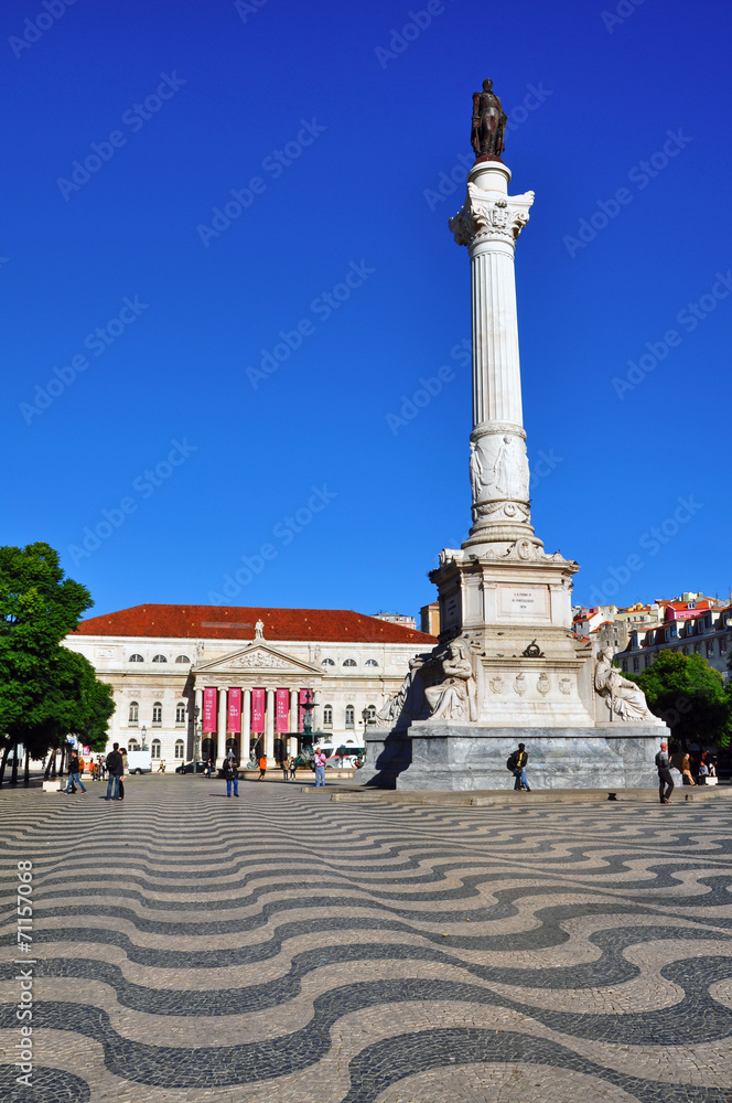Restaoradores square, Lisbon