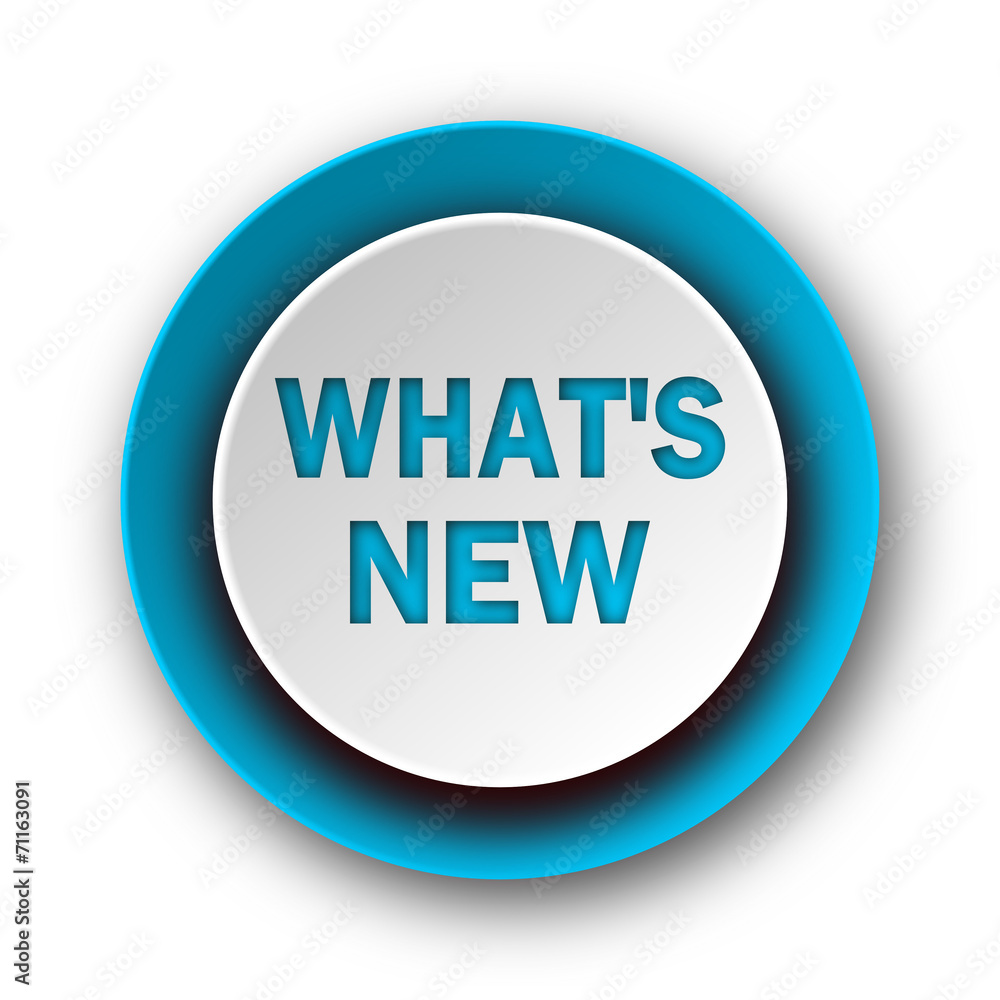 new blue modern web icon on white background new blue modern web icon on white background