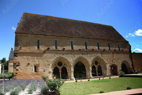 Tableau sur toile Salle capitulaire de l'abbaye de Massay.