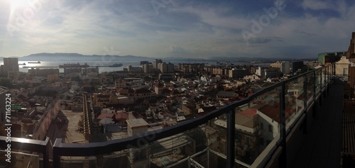 gibraltar town view