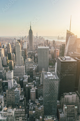Aerial View of Manhattan, New York © william87