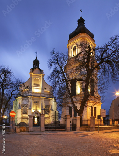 St. Bartholomew's Church in Plock. Poland