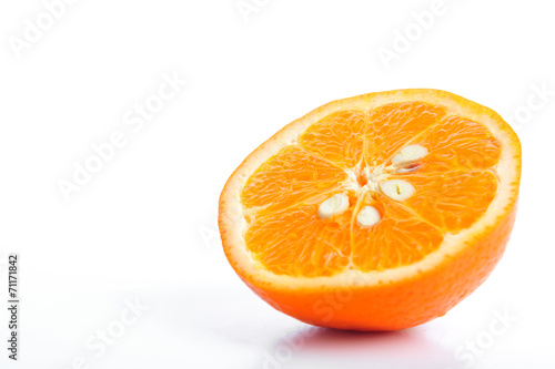 Orange isolated on white background