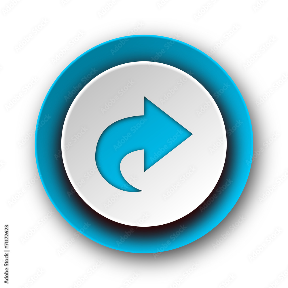 next blue modern web icon on white background next blue modern web icon on white background