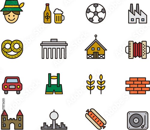 Germany icons