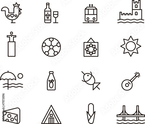 Portugal icons