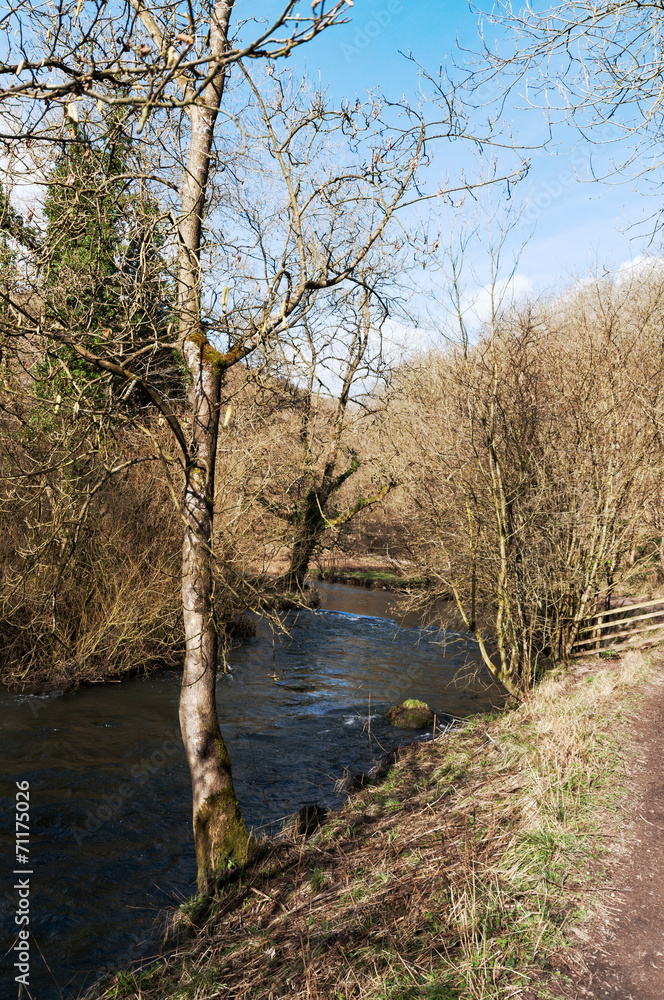The River Dove, Dovedale, Peak District National Park