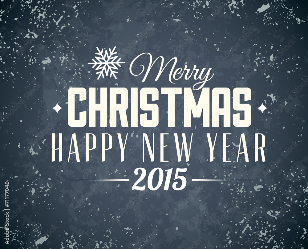Retro christmas label on dark background Retro christmas label on dark background