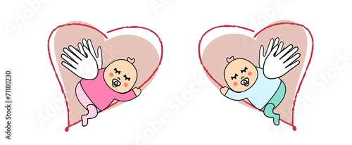 Bébé baptême