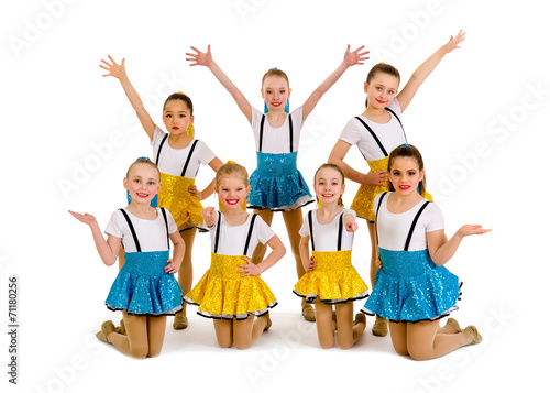 Photography Junior Girls Jazz Dance Group