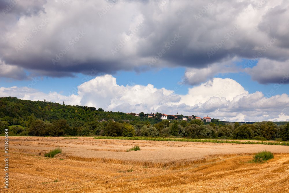Obraz premium Landschaft bei Dorndorf