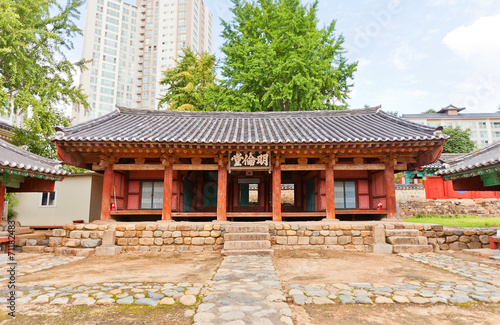 Confucian shrine-school Dongnae Hyanggyo in Busan, Korea