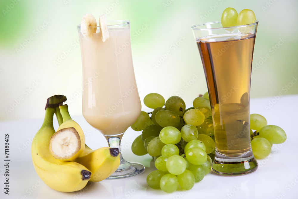 Fruits, vegetables, fruit juices, vegetable juices, healthy food Fruits, vegetables, fruit juices, vegetable juices, healthy food