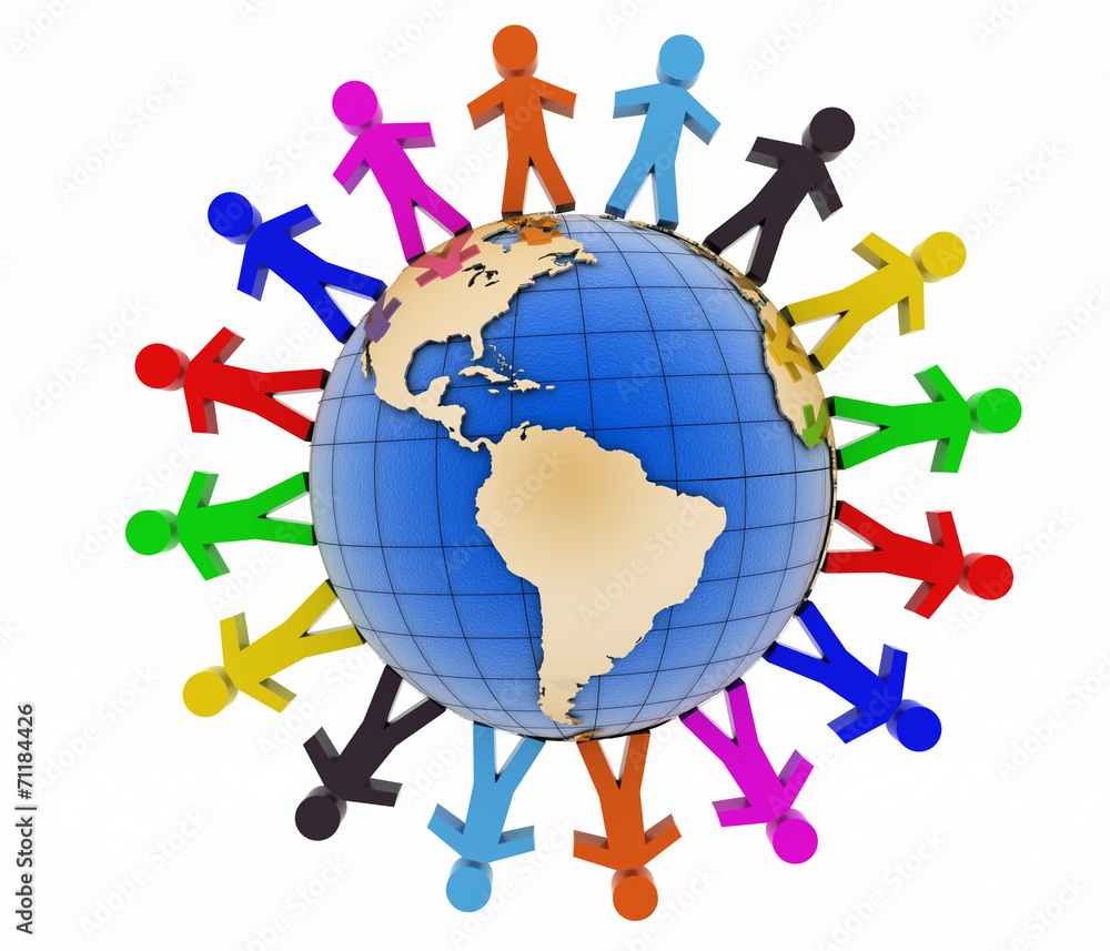 Global communication concept. World partnership. Global communication concept. World partnership.