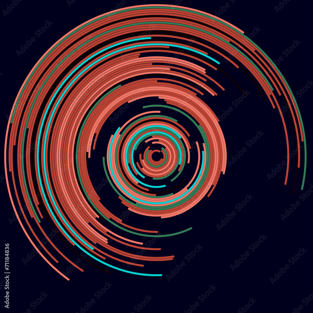 Fototapeta premium Big data technology infographics