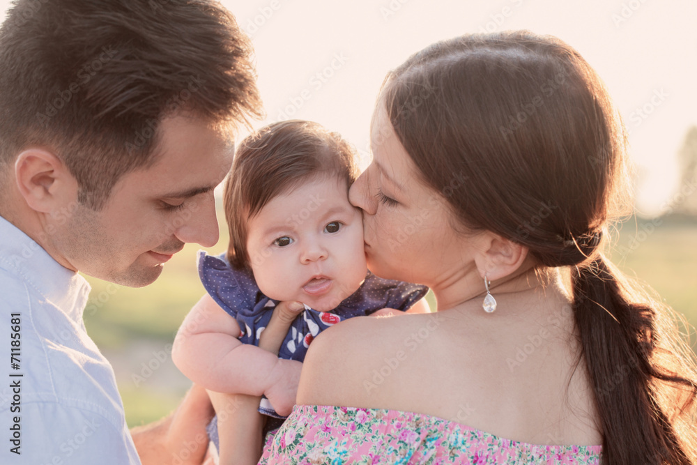 happy family outdoor happy family outdoor