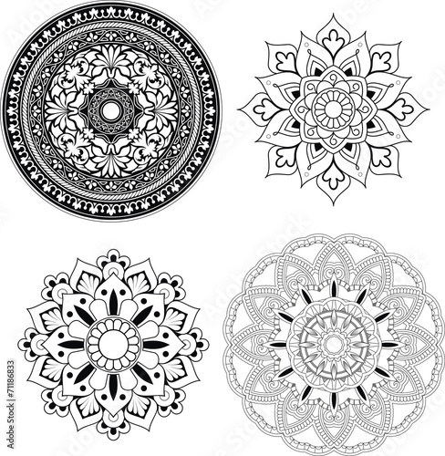 Mandala Set filigran
