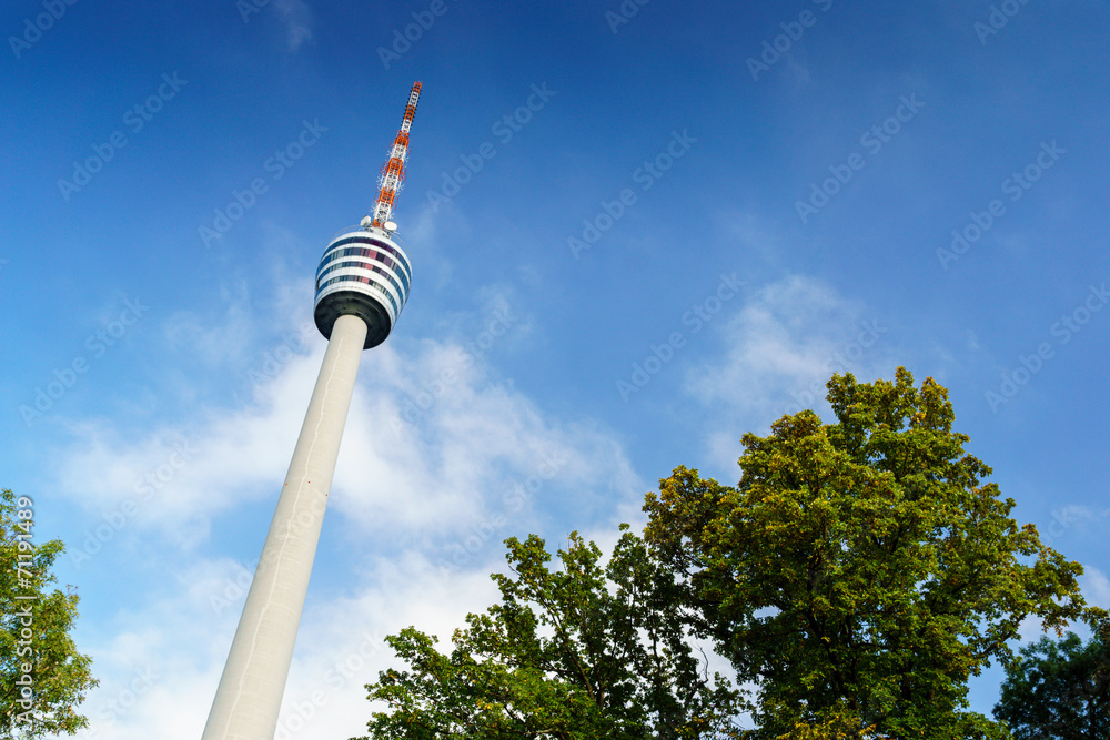Fototapeta premium Fernsehturm Stuttgart 3
