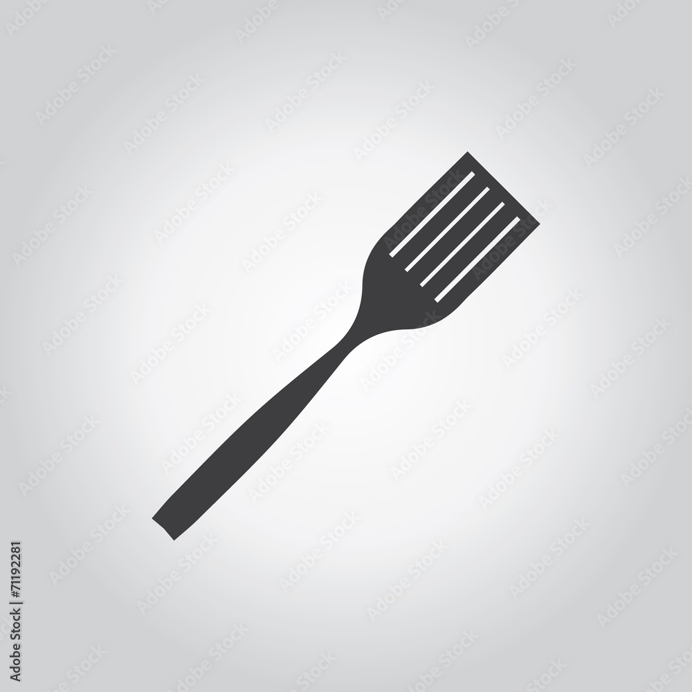 Turner icon. Kitchen black grey icons set. Flat design style. Ve Turner icon. Kitchen black grey icons set. Flat design style. Ve