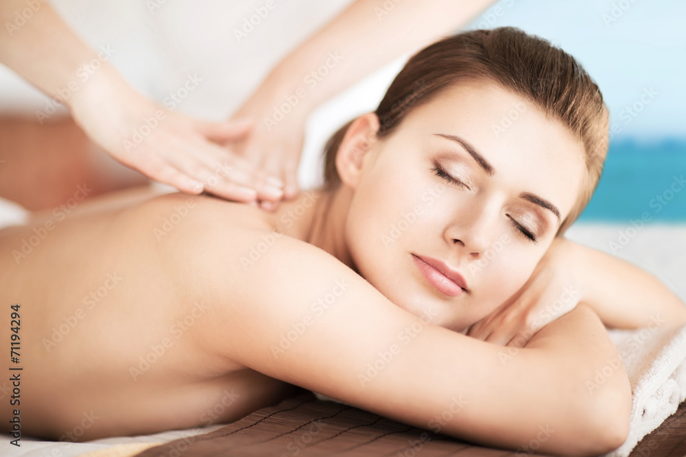 Fototapeta premium woman in spa
