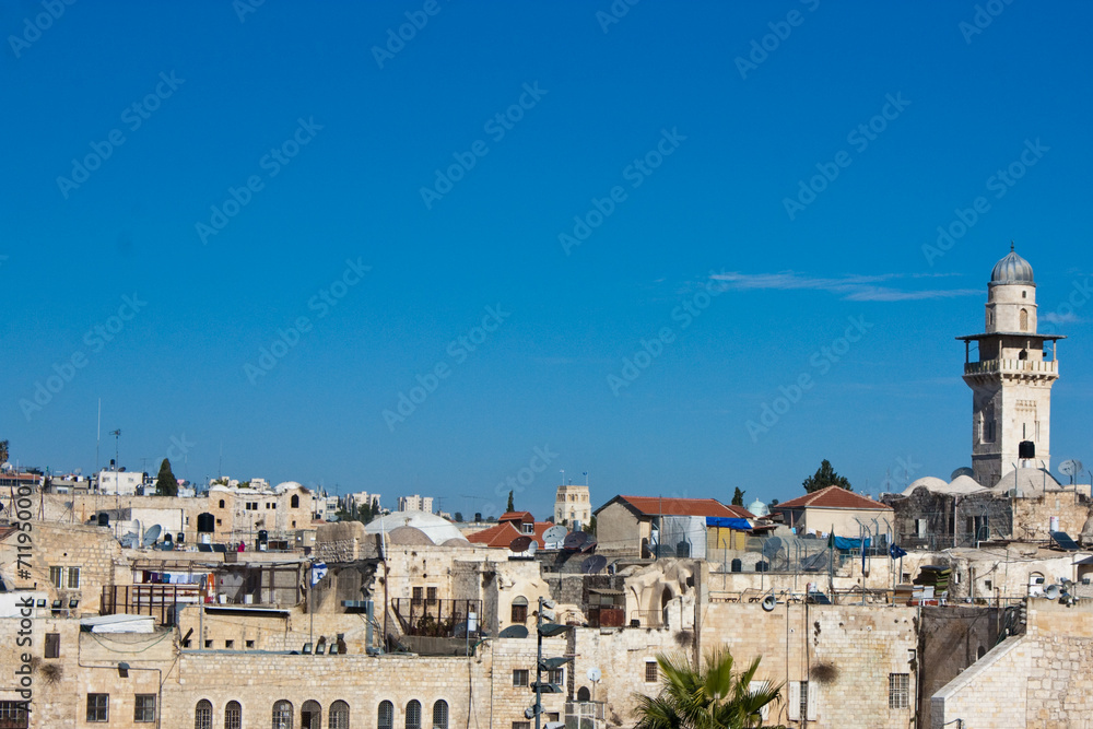 Israel - Jerusalem Altstadt Panorama