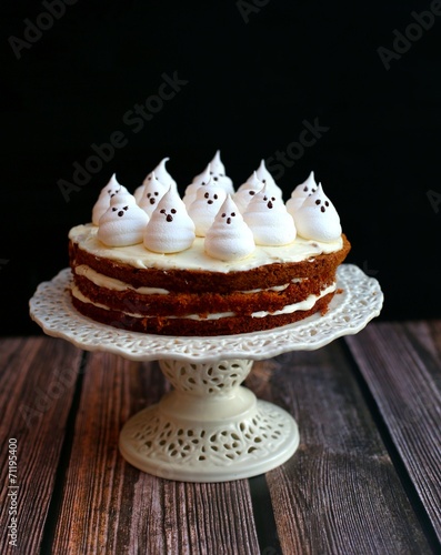 Naked Scary Carrot Cake