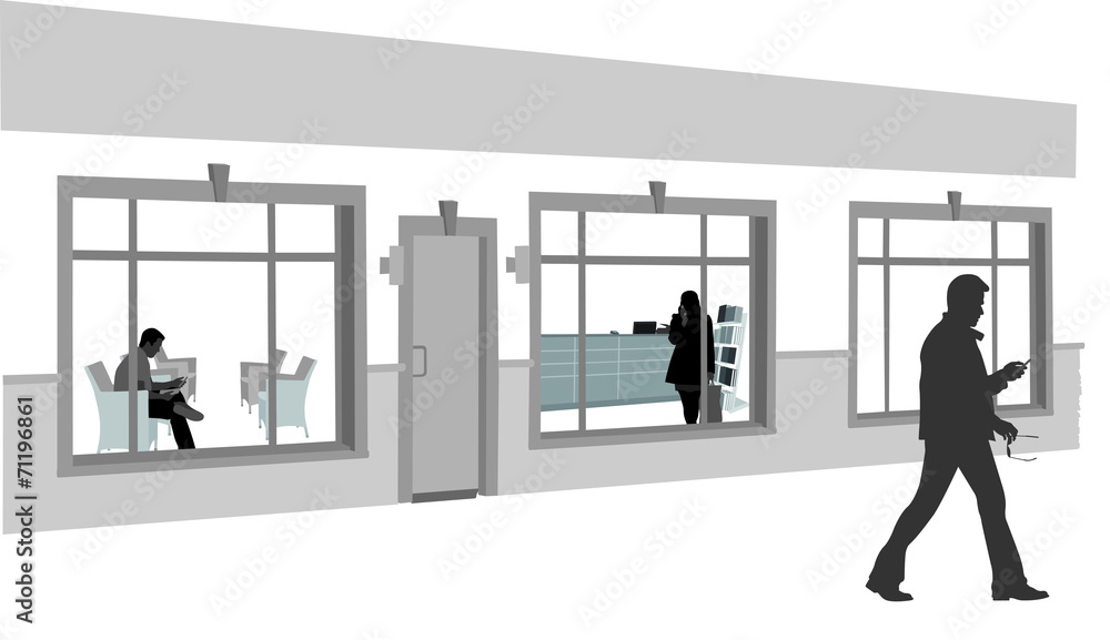 Fototapeta premium Office Dean