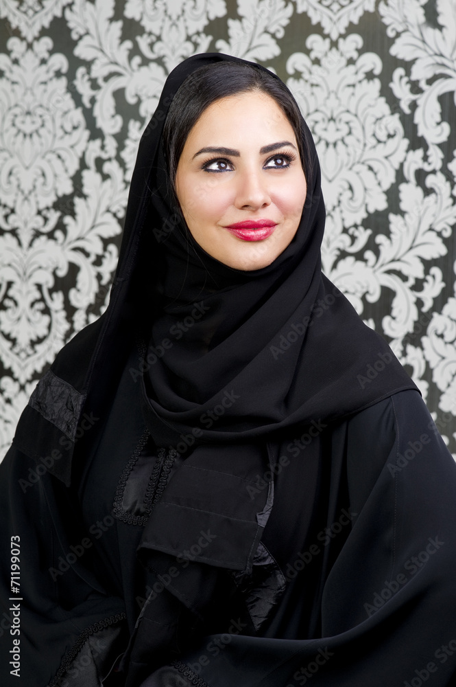 beautiful arabian Woman posing