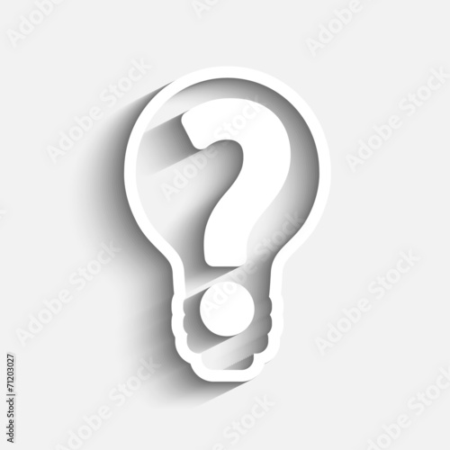 question mark