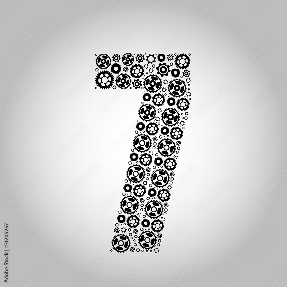 Alphabet - Gear-number 7 Alphabet - Gear-number 7