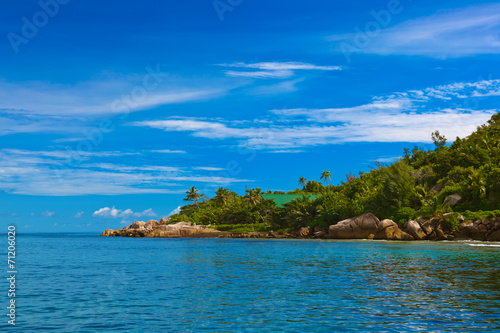 Fototapeta Naklejka Na Ścianę i Meble -  Tropical island at Seychelles