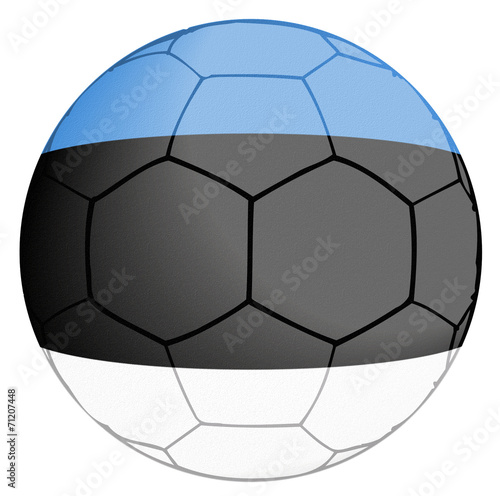 Soccer Ball Estonia © winterbilder