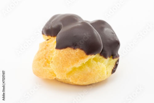 chocolate eclairs photo