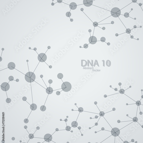 Futuristic dna eps 10