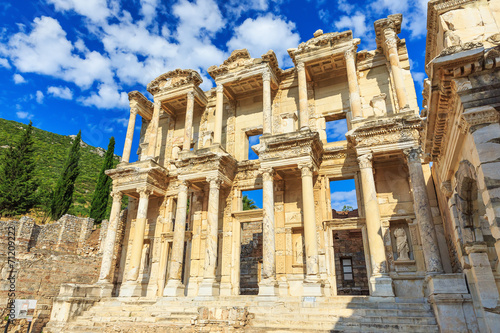 Canvas Print Celsus library, Ephesus Turkey