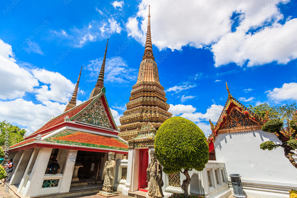 Fototapeta premium Wat Pho in Bangkok of Thailand