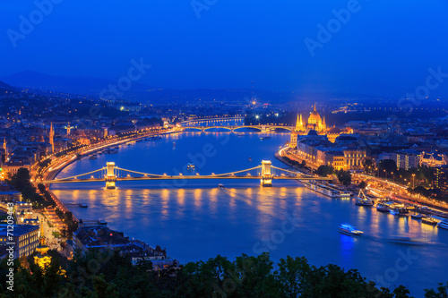 Danube river, Budapest Hungary © SCStock