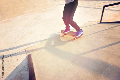 skateboarding legs 